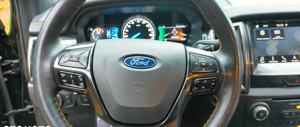 Ford Ranger cena 157000 przebieg: 45400, rok produkcji 2020 z Warszawa małe 529